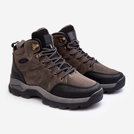 WR1 Scarpe Trekking Trapper Uomo Grigie Fontanoe grigio 1