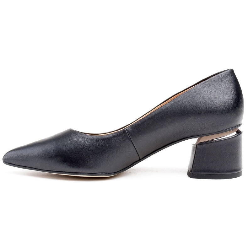 Marco Shoes Décolleté nere 1424P Marco oro nel tallone nero 2