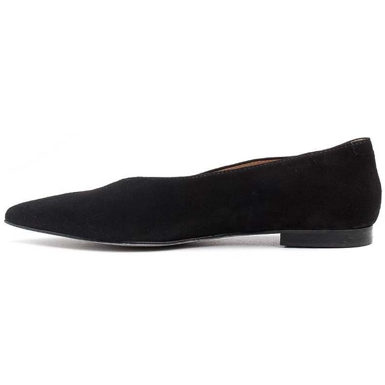 Marco Shoes Ballerine nere in camoscio naturale nero 2