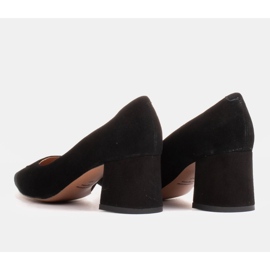 Marco Shoes Eleganti décolleté 1434P in camoscio nero 1