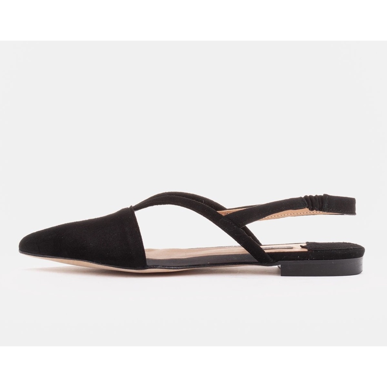 Marco Shoes Sandali in pelle naturale di colore nero 1