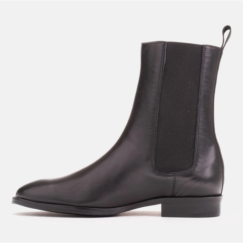 Marco Shoes Stivaletti Chelsea Sofi con tomaia in gomma nero 1