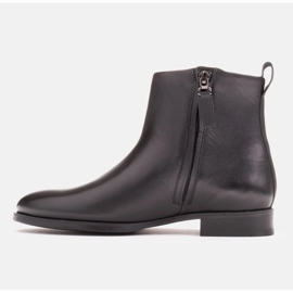 Marco Shoes Stivaletti classici con tacco basso nero 1