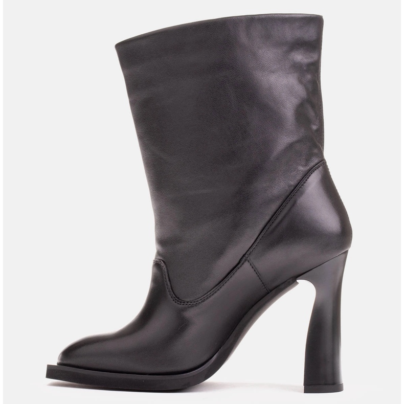 Marco Shoes Stivaletti in morbida pelle nero 1