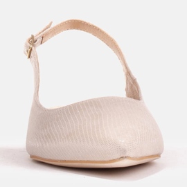 Marco Shoes Sandali in suede naturale beige 1965P-103-1 2