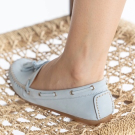 Marco Shoes Mocassini con suola flessibile blu 2