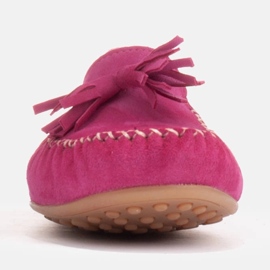 Marco Shoes Mocassino in camoscio viola Ballerina 1979P-770-1 rosa 1