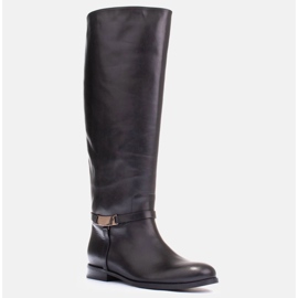 Marco Shoes Stivali classici con tomaia più ampia nero 1