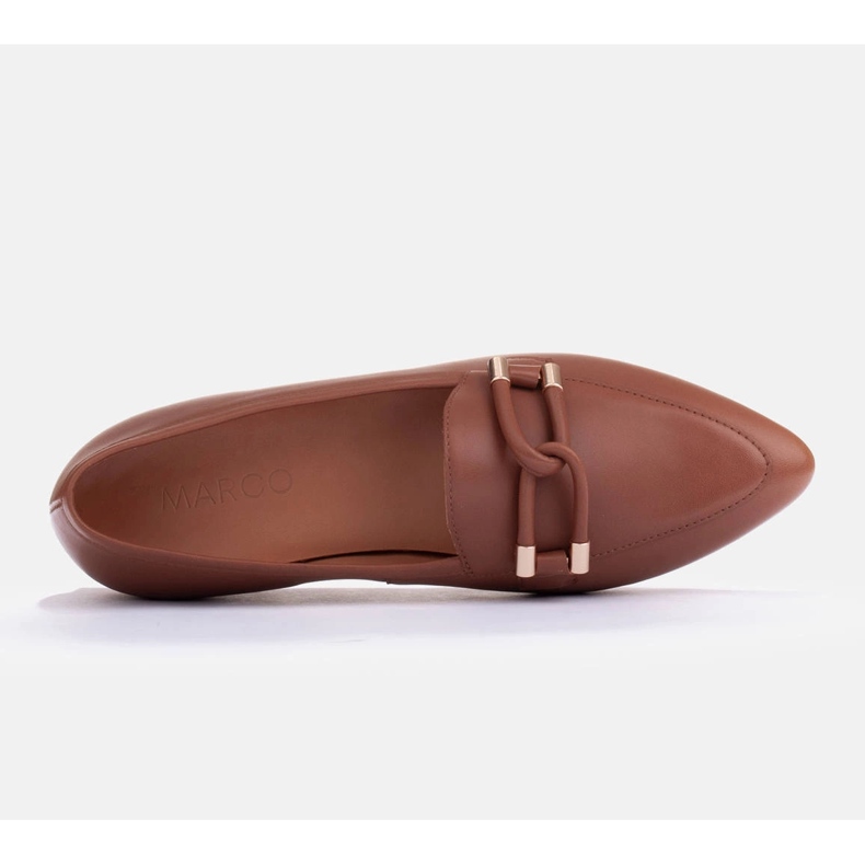 Marco Shoes Mocassini decorati marrone 2