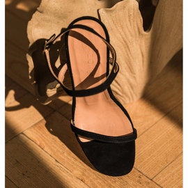 Marco Shoes Sandali con tacco alto nero 2