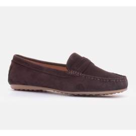 Marco Shoes Mocassini in camoscio marrone 1