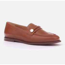 Marco Shoes Mocassini e mocassini in pelle marrone 1