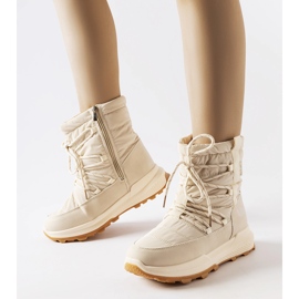 Stivali da neve beige Lee Cooper LCJ-23-44-1989L 1