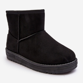 Stivali da neve da donna foderati in pelliccia neri Big Star MM274158 nero 1