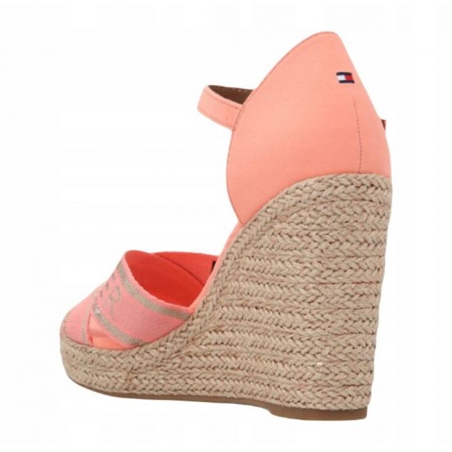 Tommy Hilfiger Tommy Metallic Sandalo con zeppa alta W scarpe FW0FW04753 arancia 1