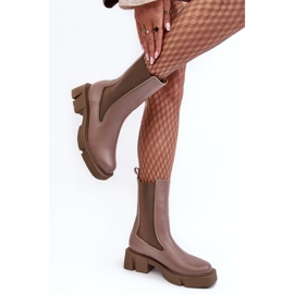 Stivaletti Chelsea da Donna 2693/230 Laura Messi Marrone 1