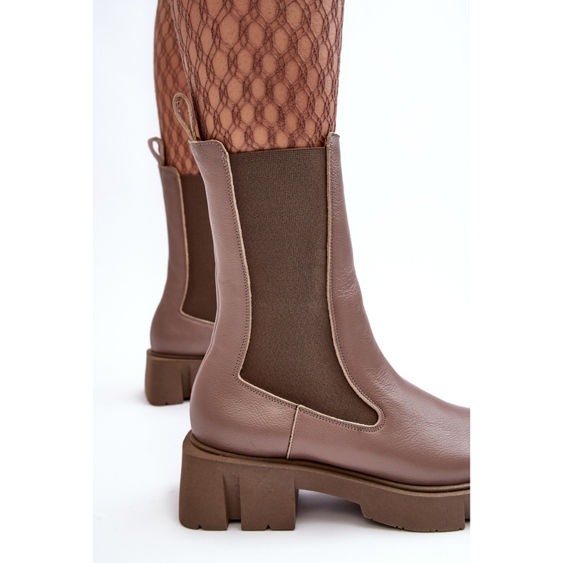 Stivaletti Chelsea da Donna 2693/230 Laura Messi Marrone 2