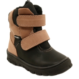 Doposci impermeabili TE-POR Mazurek 1351 nero e beige 1