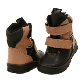 Doposci impermeabili TE-POR Mazurek 1351 nero e beige 4