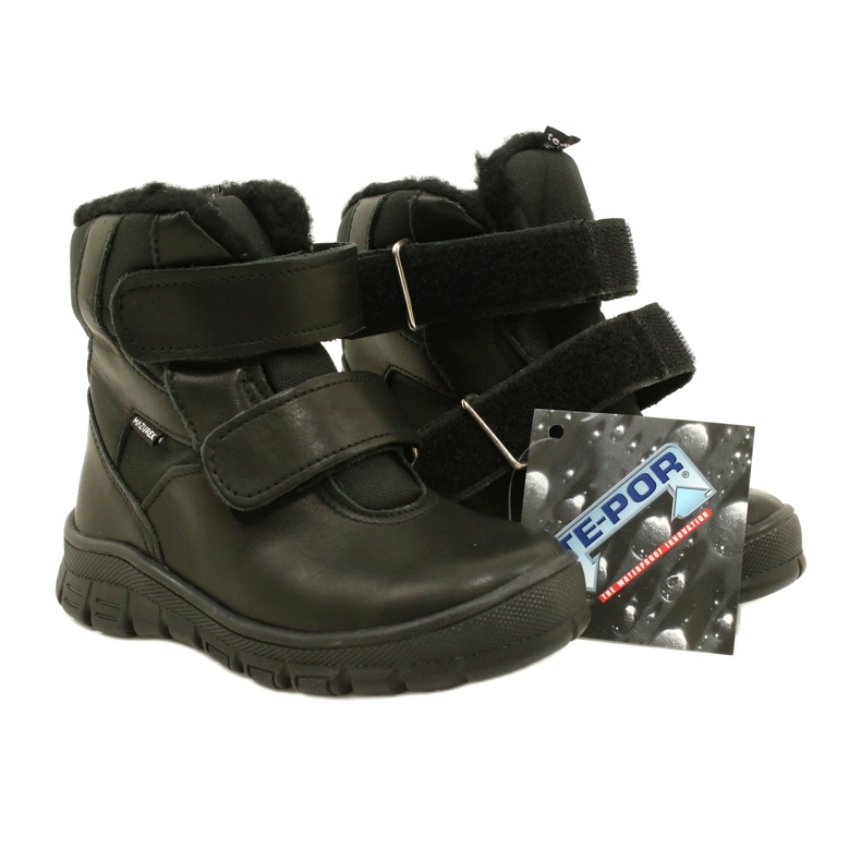 Stivali da neve stivali impermeabili te-por mazurek 1351 nero 6