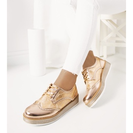 Menard scarpe da donna champagne d'oro 1