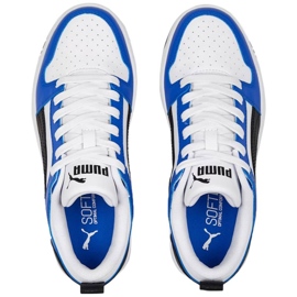 Scarpe Puma Rebound Layup Lo Sl Jr 370490 19 bianca 1