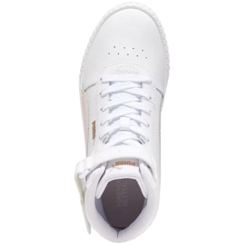 Scarpe Puma Carina 2.0 Mid 385851 07 bianca 1