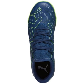 Scarpe da calcio Puma Future Play It Jr 107393 03 blu 1