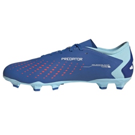 Scarpe da calcio Adidas Predator Accuracy.3 L Fg GZ0015 blu 1