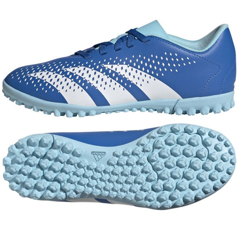 Scarpe da calcio Adidas Predator Accuracy.4 Tf Jr IE9443 blu 1