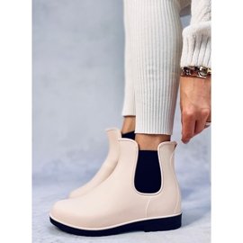 Galosce da donna Stivali Jodhpur Foxy Beige 1
