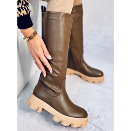 Stivali robusti Hewes verde militare 1