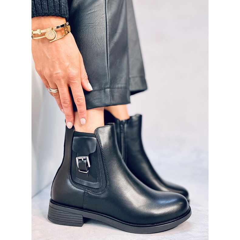 Stivali Chelsea da donna Boone Black nero 1