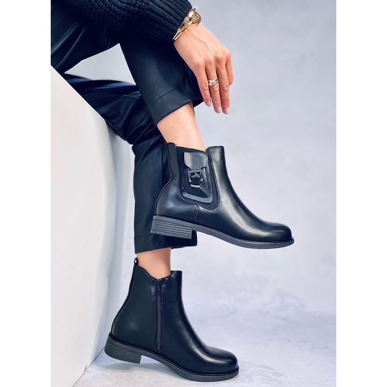 Stivali Chelsea da donna Boone Black nero 2