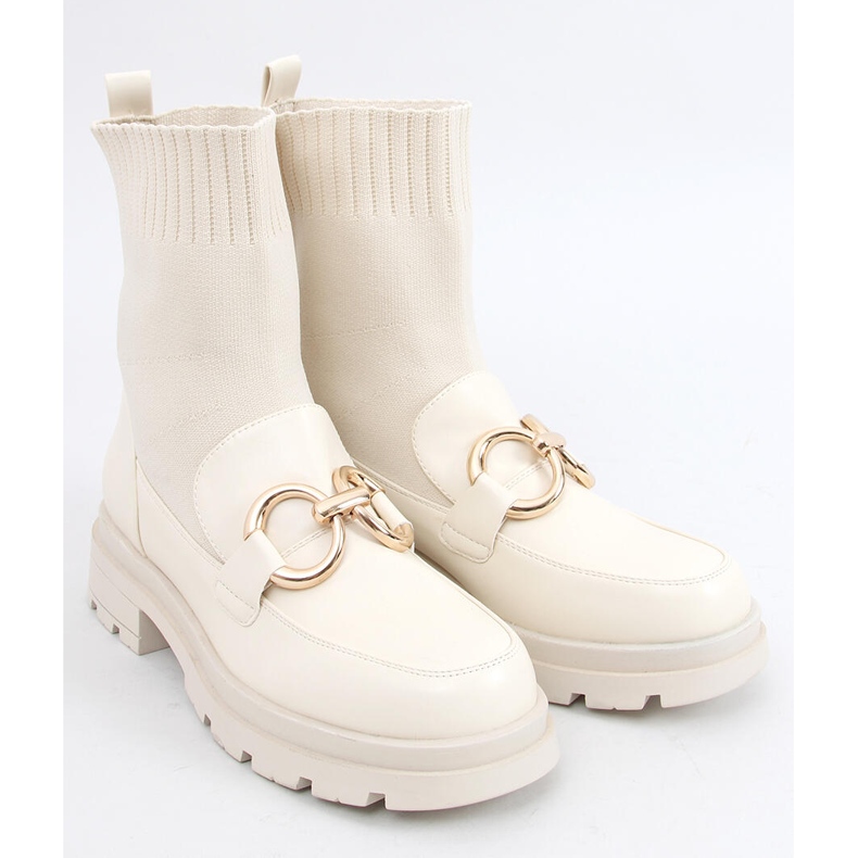 Tono Beige tomaia calzino 2