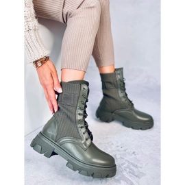 Lavoratori con tomaia flessibile Calling Green verde 2