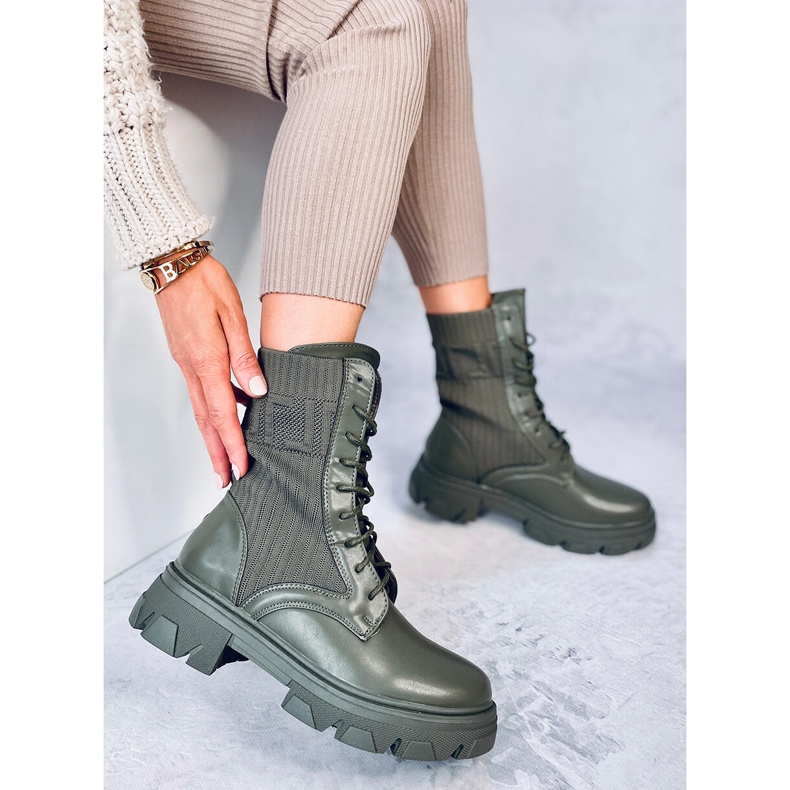 Lavoratori con tomaia flessibile Calling Green verde 2