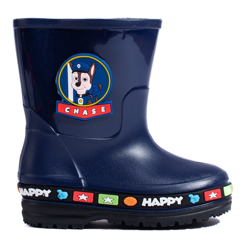 Stivali Wellington da bambino Shelovet blu navy 1