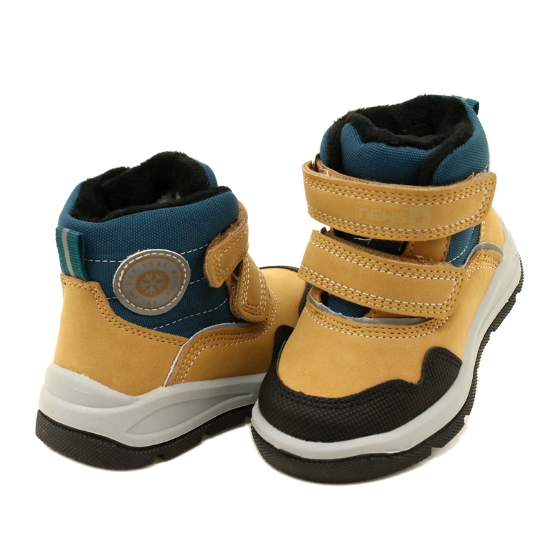 Stivali per bambini Camel News 22DZ23-5250 giallo 3