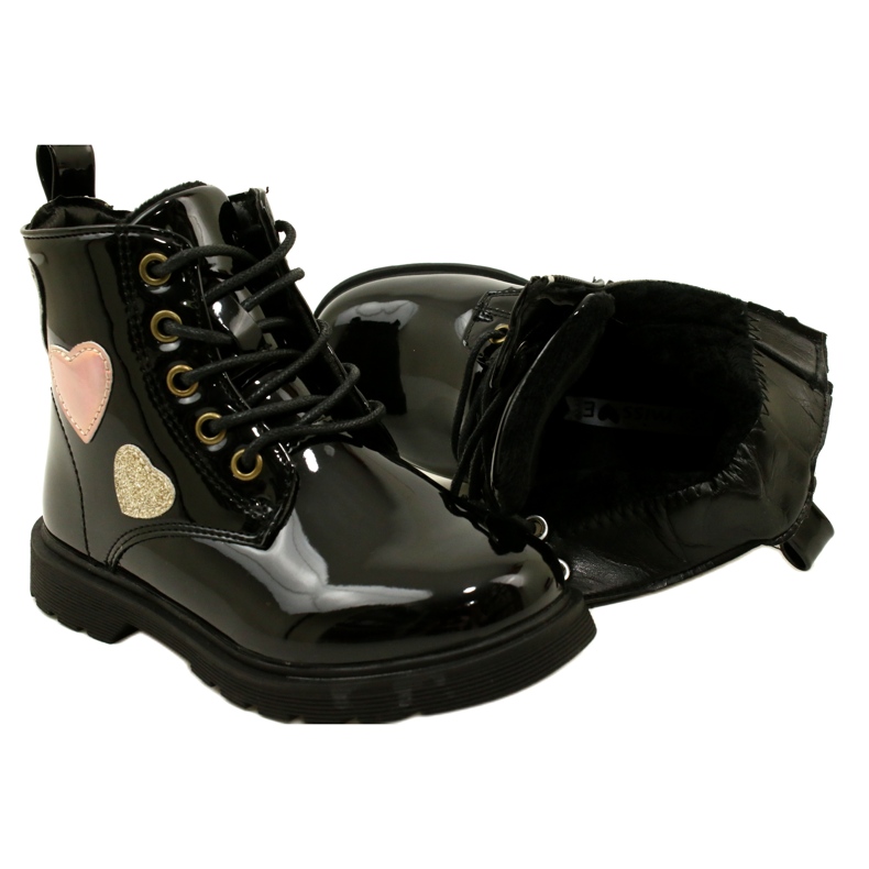 Stivali Laccati Miss 23DZ23-6599 nero 4