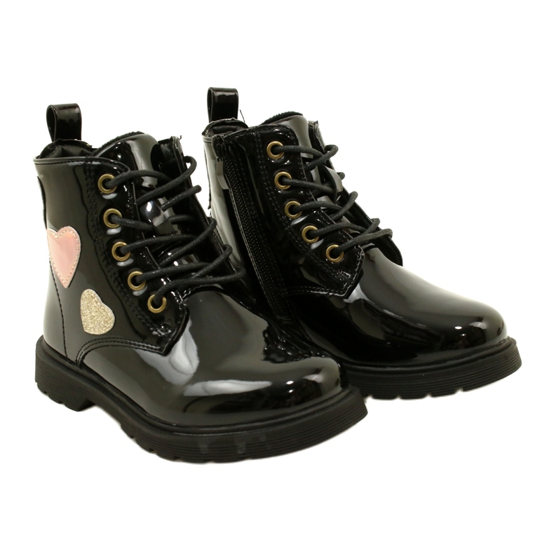 Stivali Laccati Miss 23DZ23-6599 nero 5