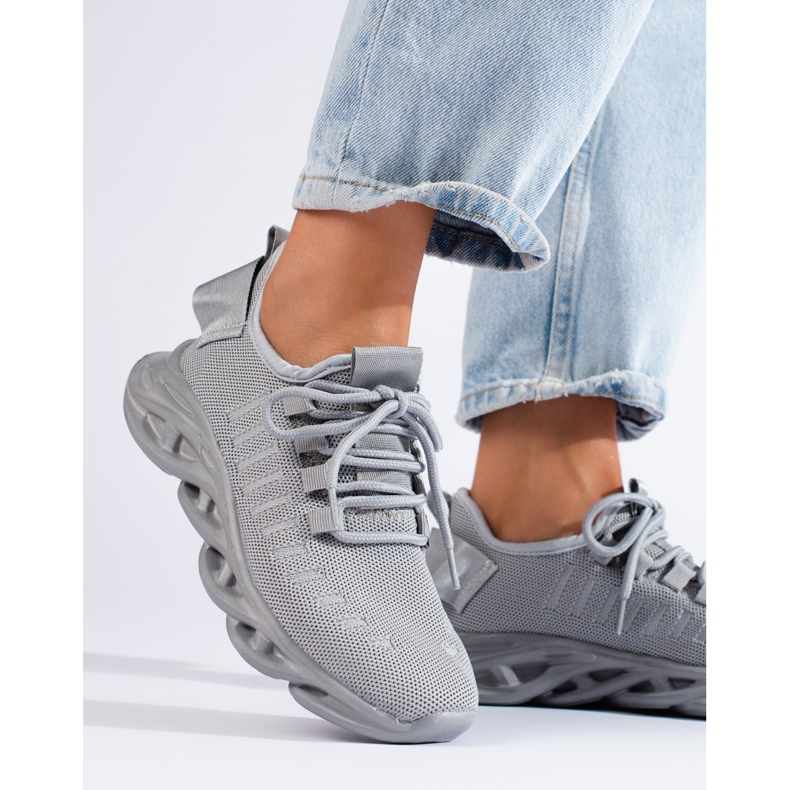 TRENDI Sneakers Grigie Leggere grigio 1
