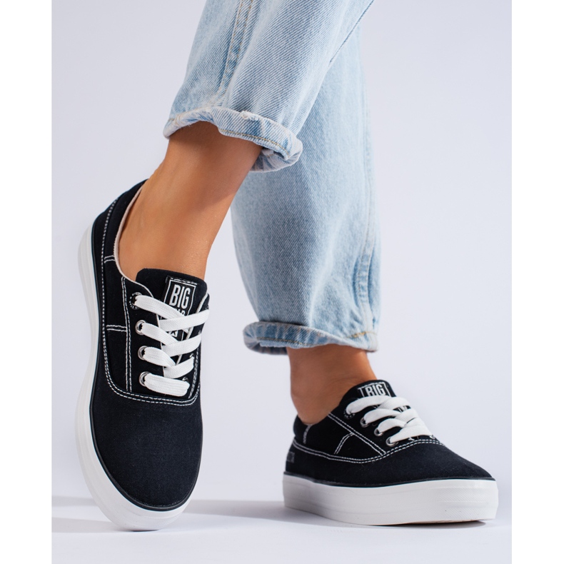 Sneakers Big Star KK274019 da donna nero 1