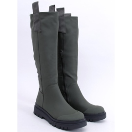 Stivali da equitazione Gibbs Army Green da donna verde 2