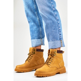 Classici stivali cammello da donna marrone 2