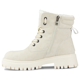 Scarponi da trekking da donna isolanti beige 2