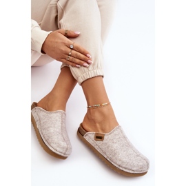 Scarpe da casa da donna Pantofole Inblu DJ000010 Beige chiaro 2