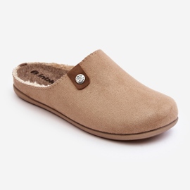 Scarpe Home Pantofole Donna Inblu GF000011 Beige 2
