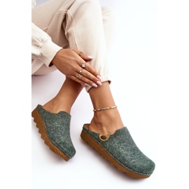 Home Scarpe Pantofole preventive da donna Inblu DK000011 Verde 2