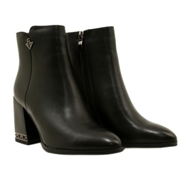 Stivali isolati neri da donna con filippo DBT4842/23 BK nero 10